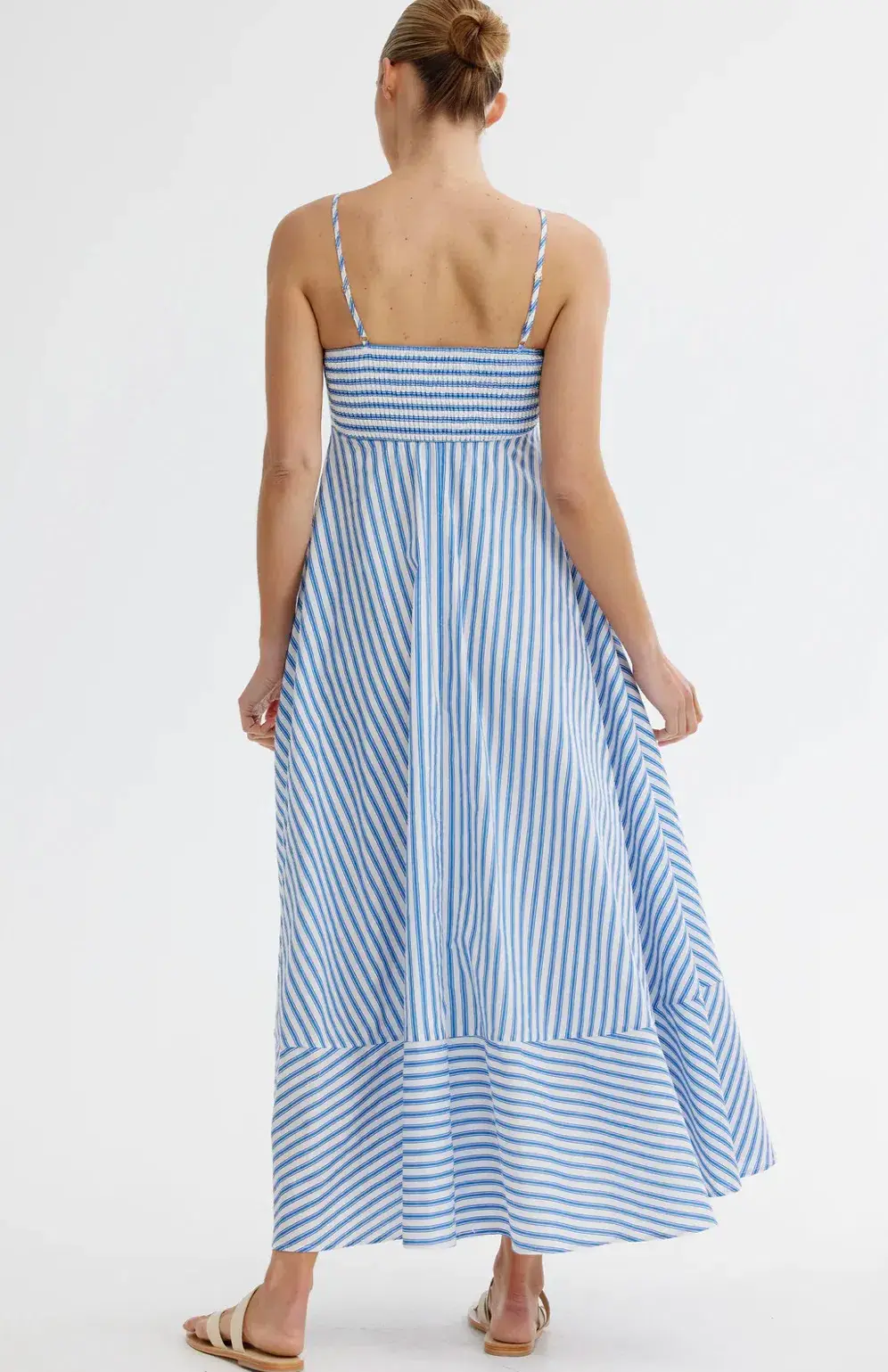 Aston Studio - Rue Dress - Sapphire Stripe - Size 10 - Image 4