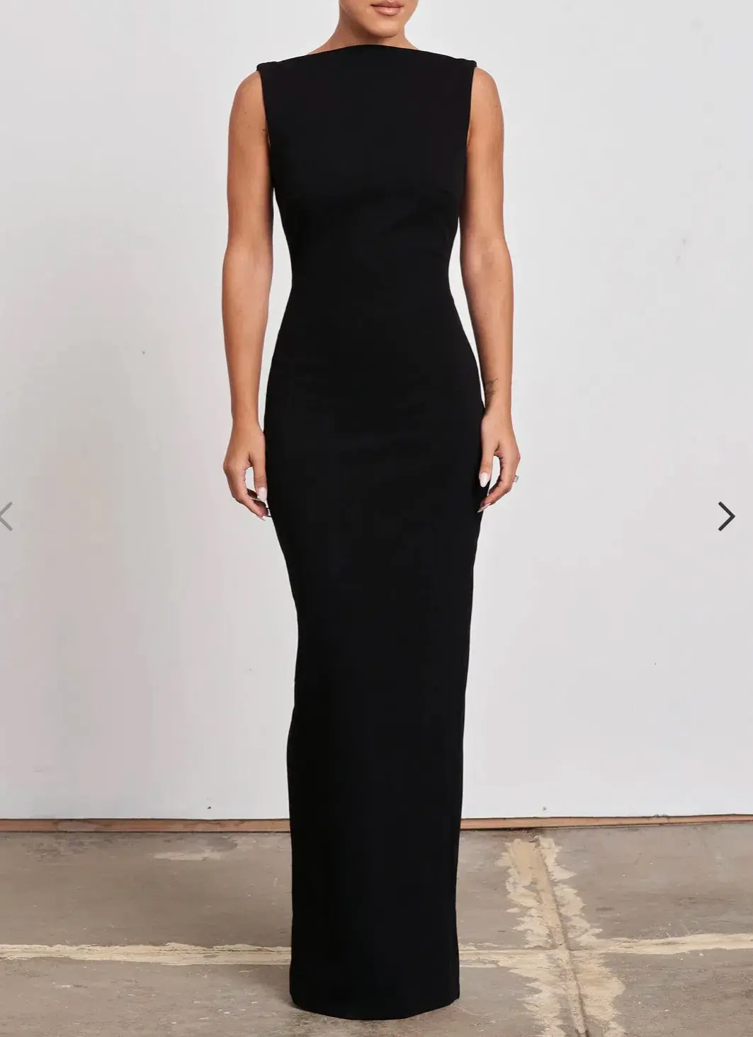 Effie Kats Verona Gown Black Size 6  - Image 1