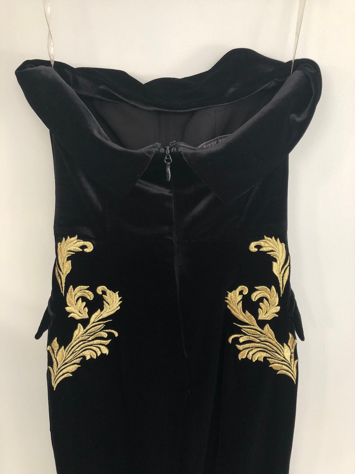 House of CB Athenea Dress Black Size 6 - Image 3