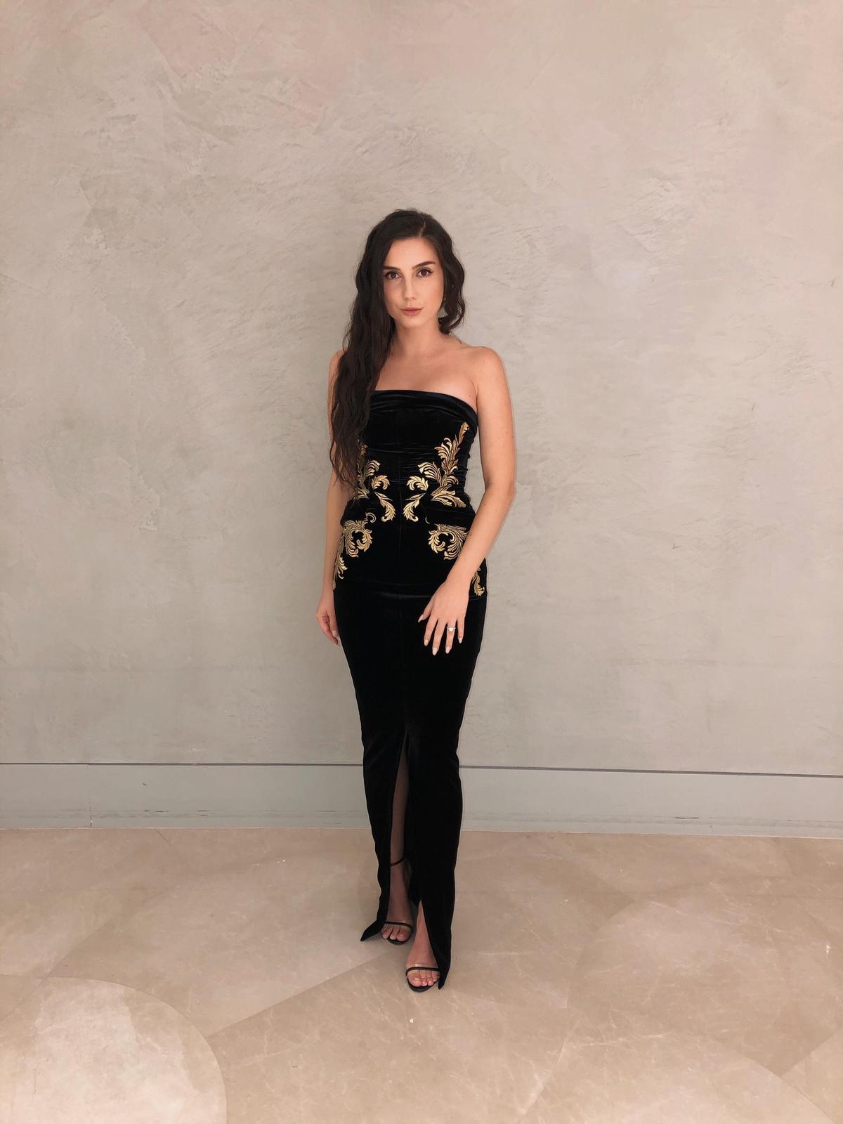 House of CB Athenea Dress Black Size 6 - Image 1