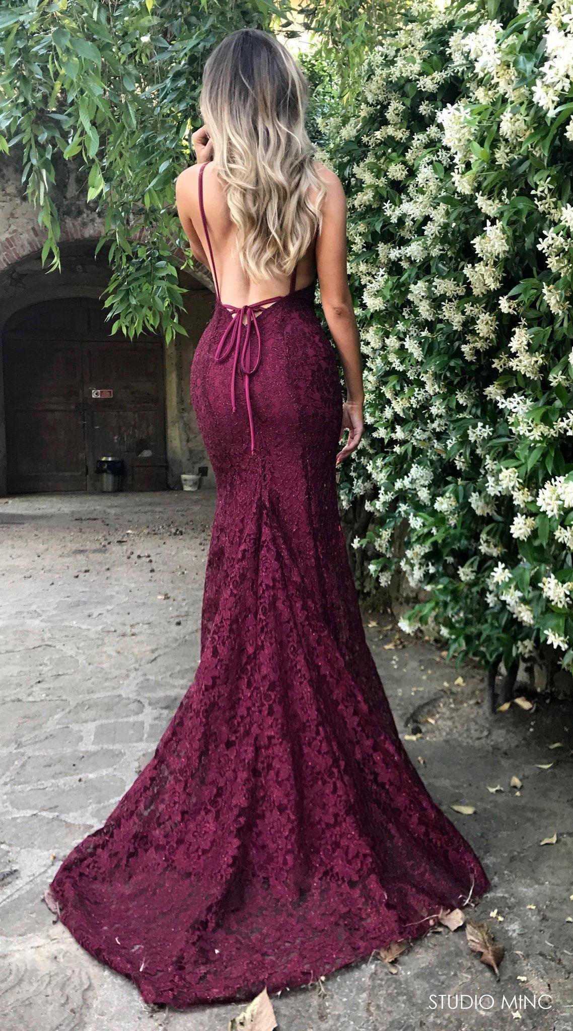 MAROON MYTHICAL formal dress from Studio Minc  - Image 2