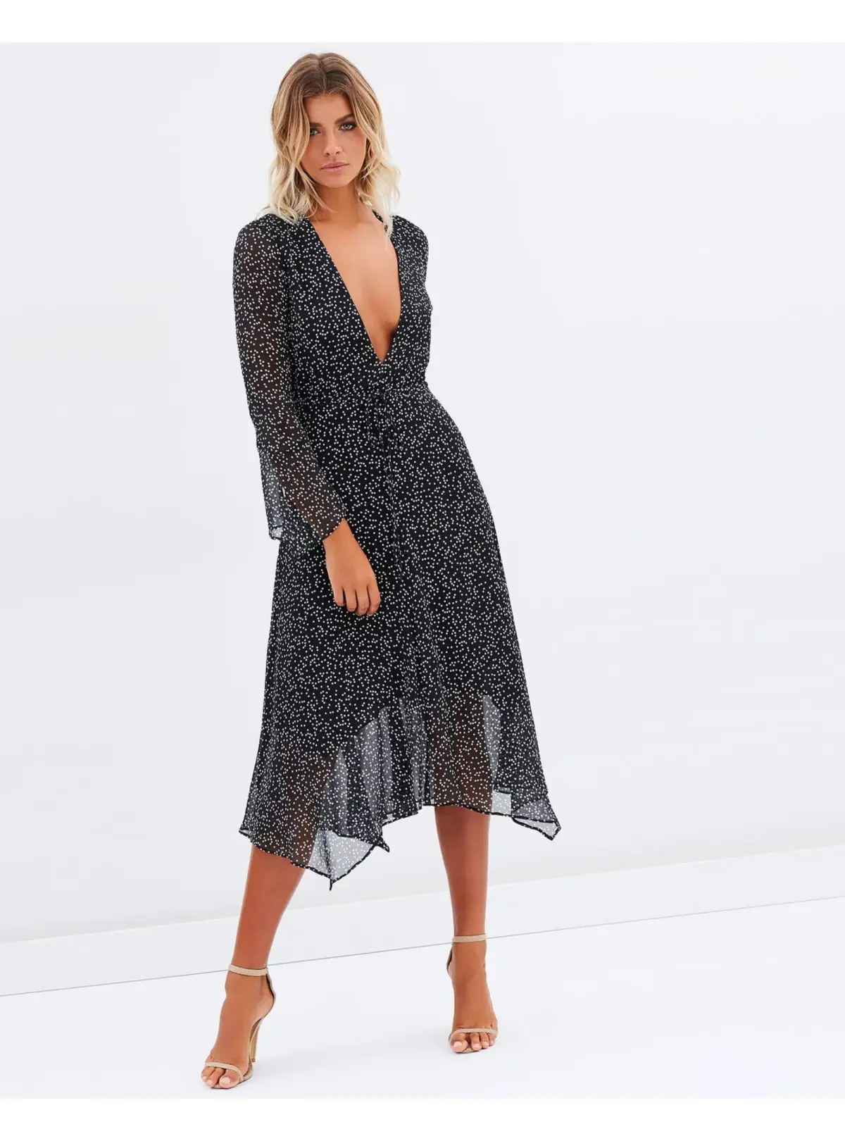 Bec & Bridge Stargazer Dress Black Size AU 8 - Image 2