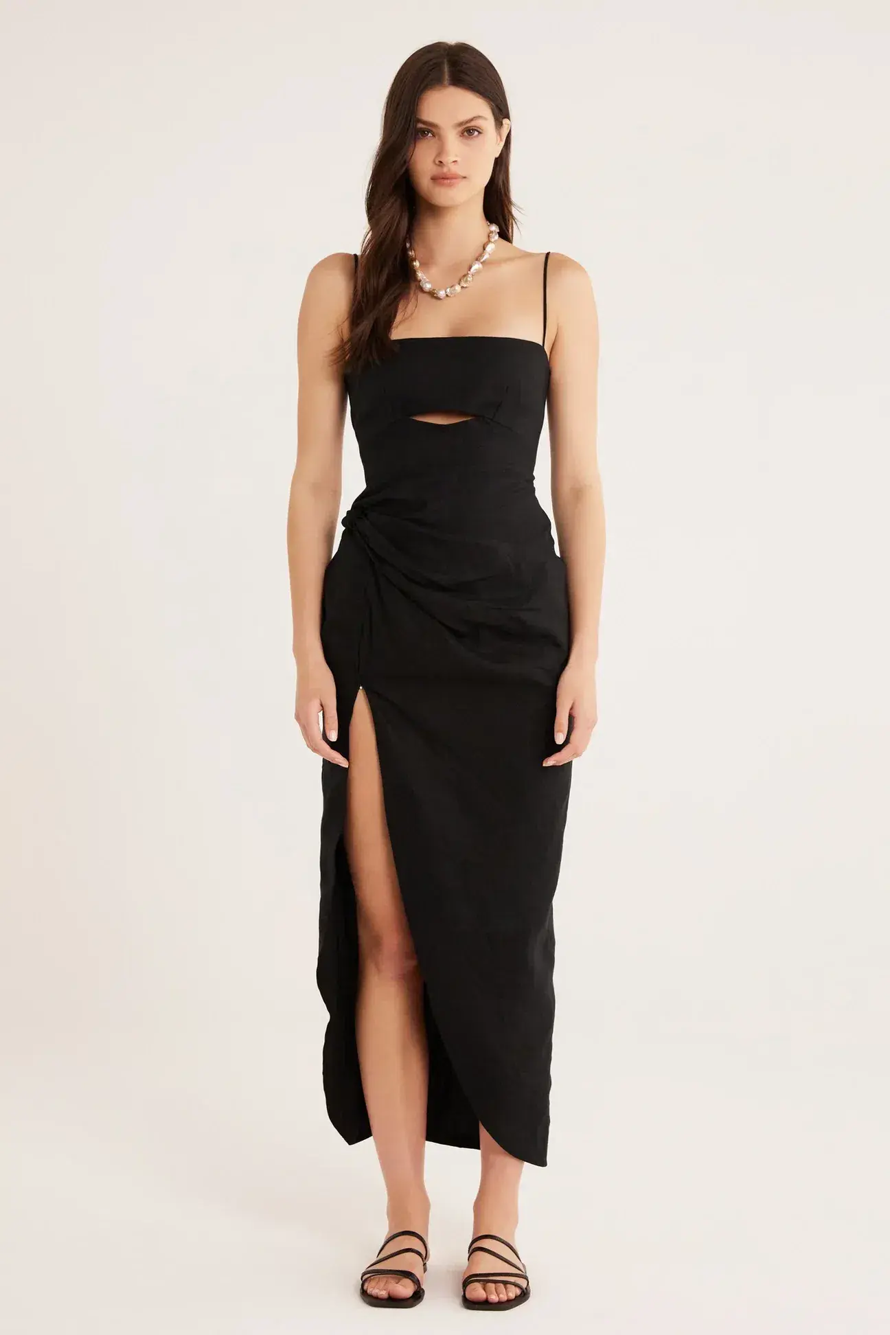 Rumer The Label Bronte Maxi Dress in Black Size S / Au 8 - Image 1