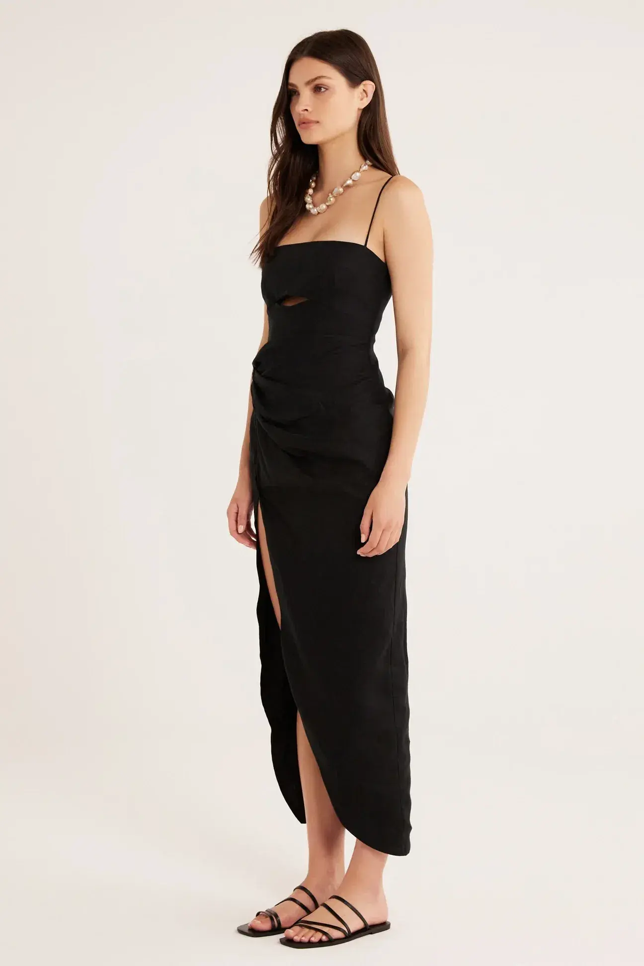 Rumer The Label Bronte Maxi Dress in Black Size S / Au 8 - Image 4