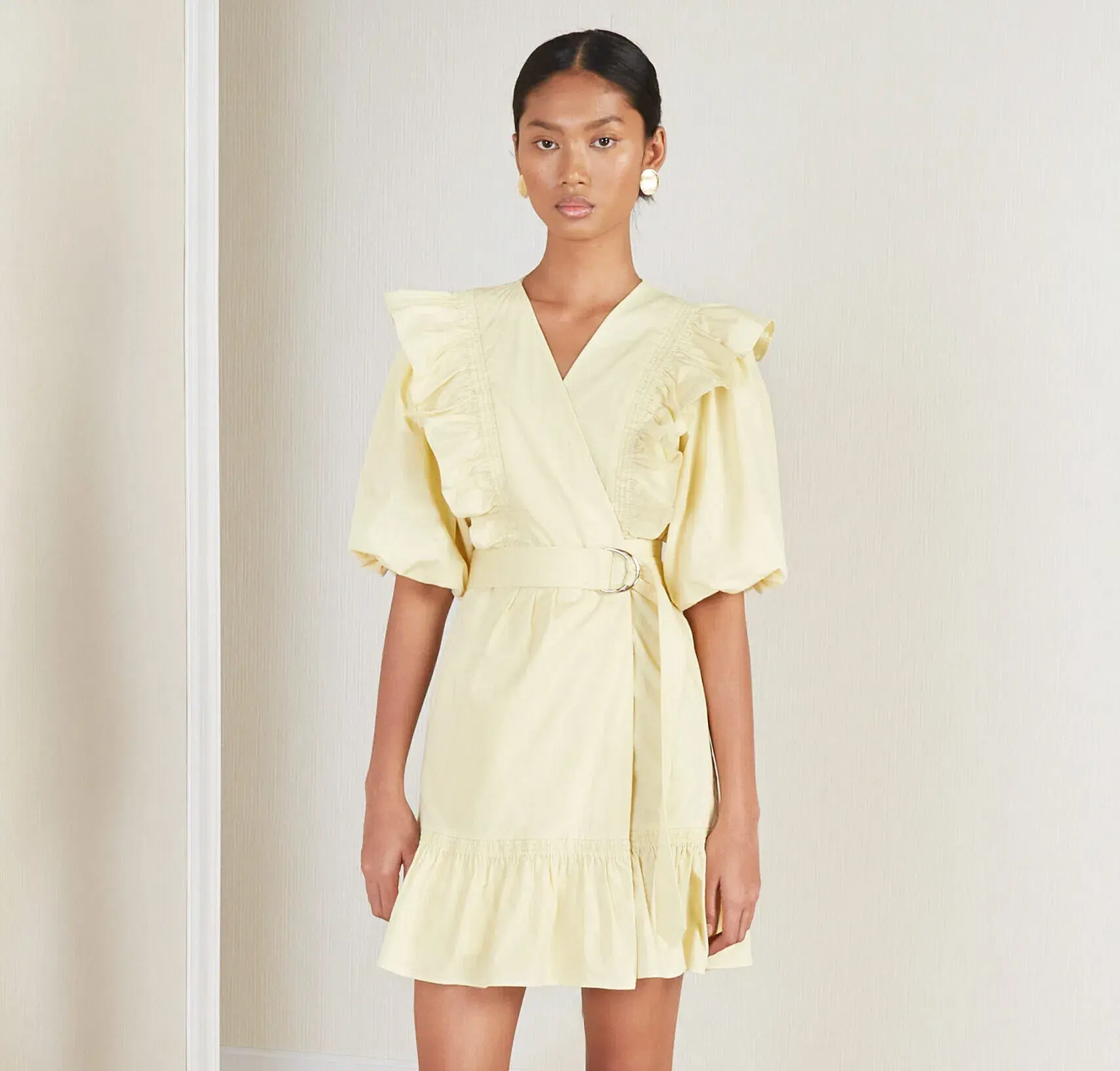 Magali Pascal Anna Dress Yellow Size 8 - Image 2