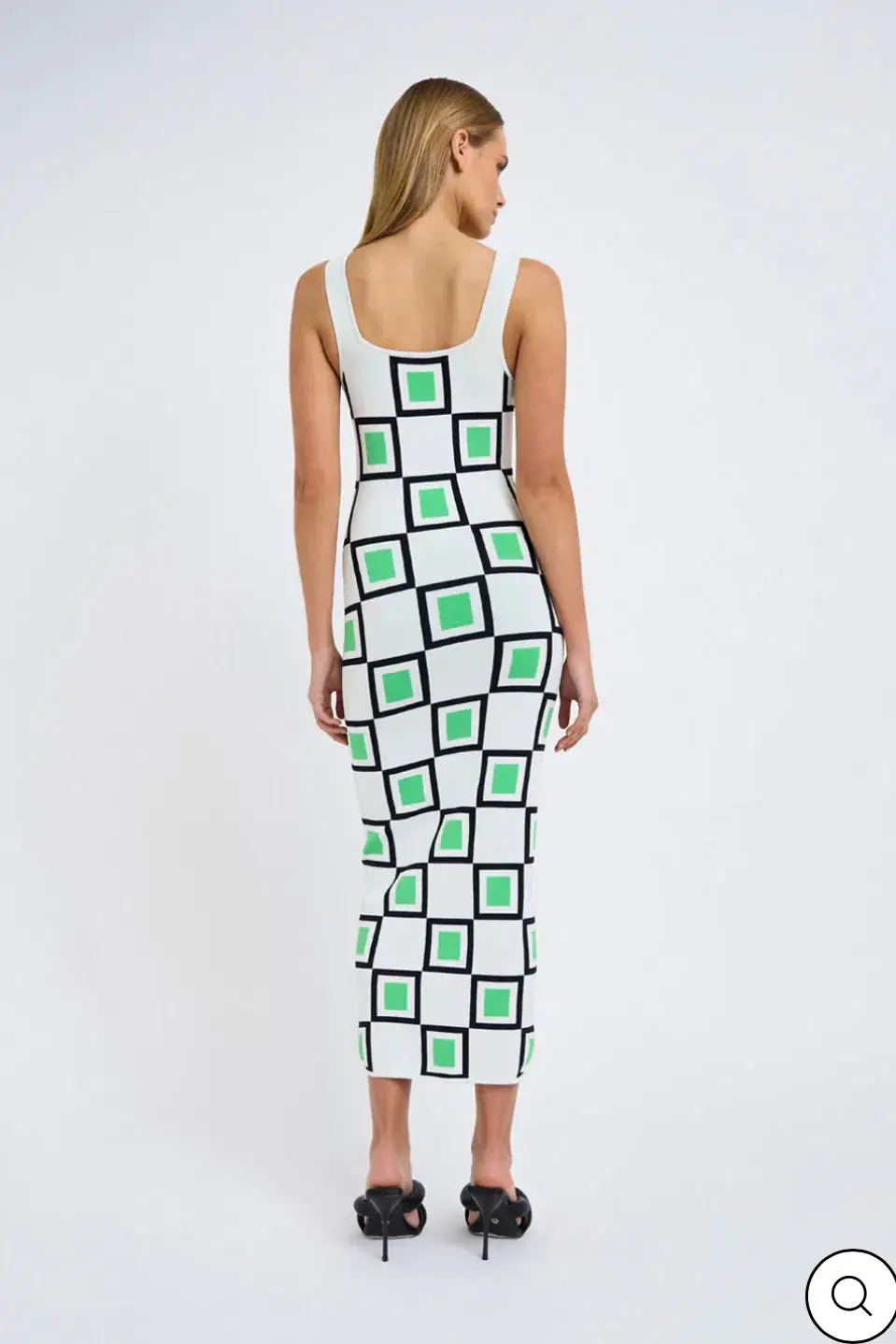 By Johnny Lapari Knit Midi Dress Multi Size 10  - Image 2