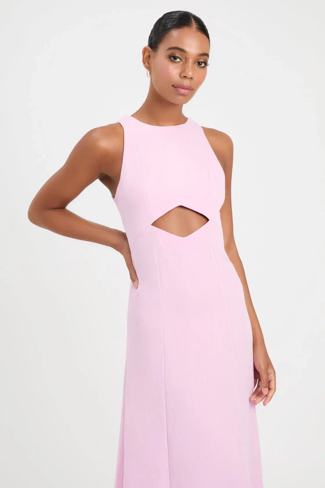 Kookai Hayman Diamond Dress Lilac Size 38 / AU 10 - Image 2