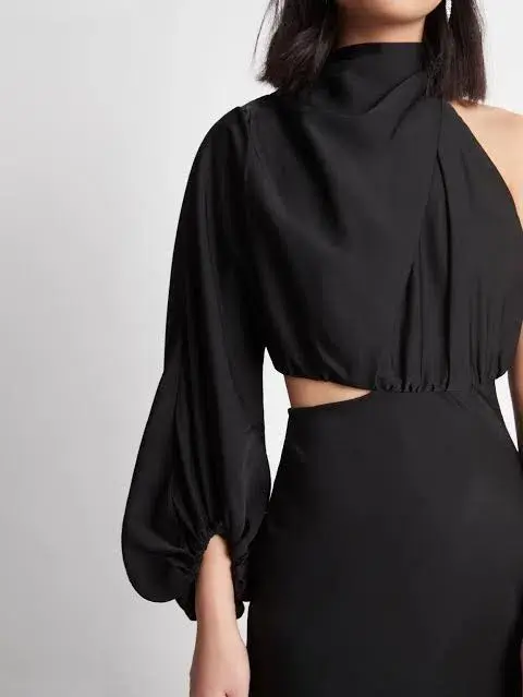 Sheike Olivia Dress Black Size AU 6 for rent on The Volte - main image