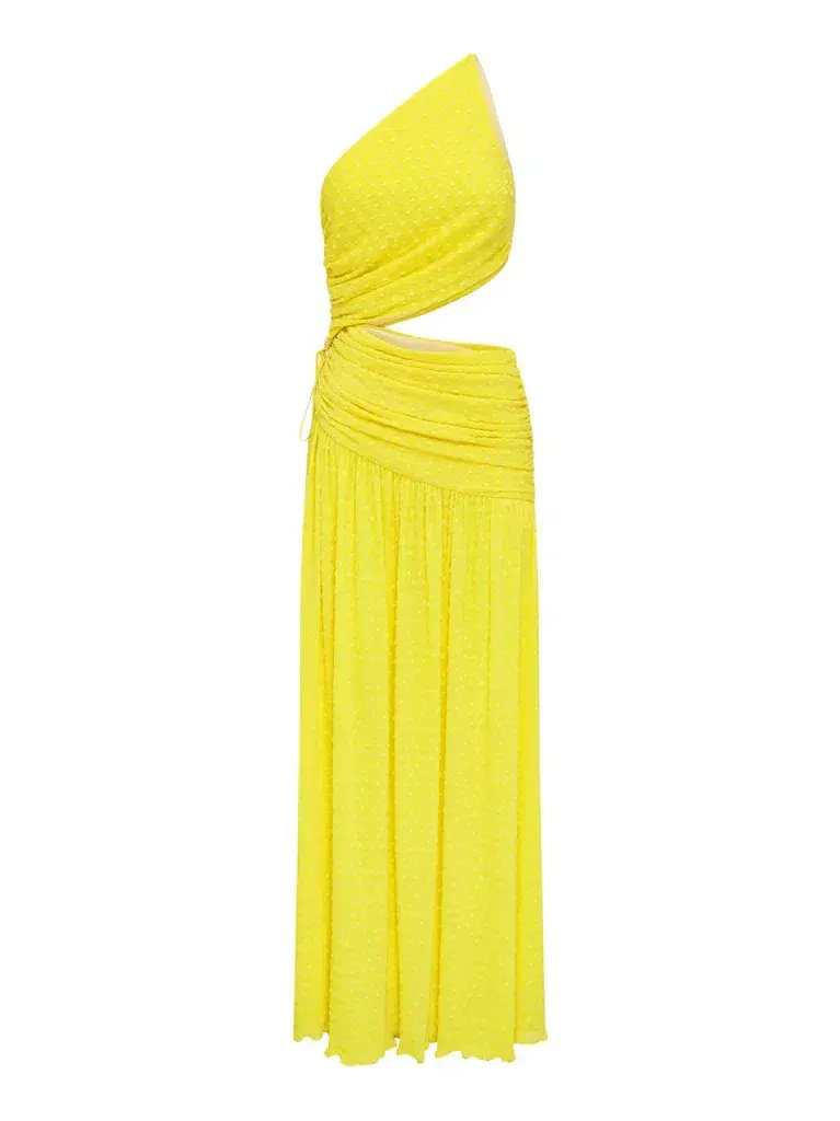 Alice McCall Lolita Midi Dress Yellow Size 8 - Image 5