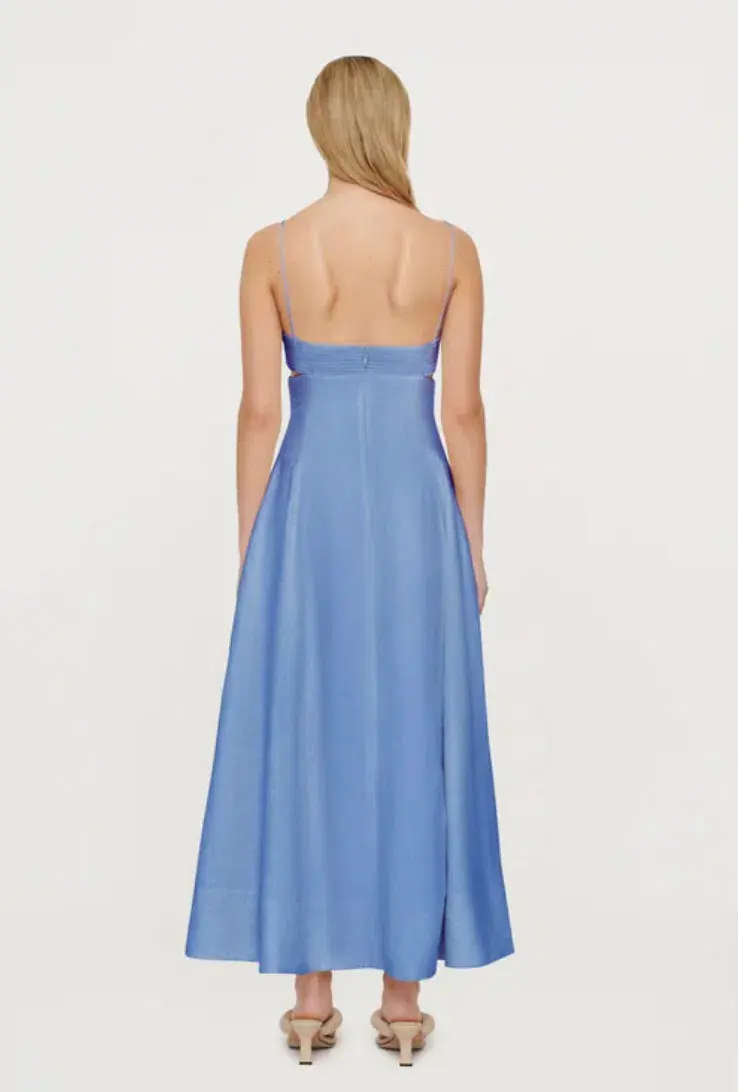 Clea Florence Stitch Dress Marina Blue Size S / Au 8-10 - Image 3