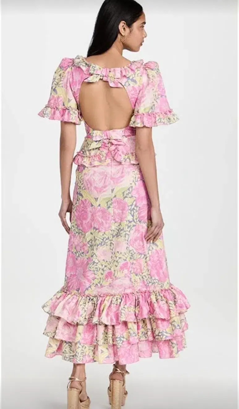 The Vampires Wife Heidi Dress Floral Size 12 - Image 2