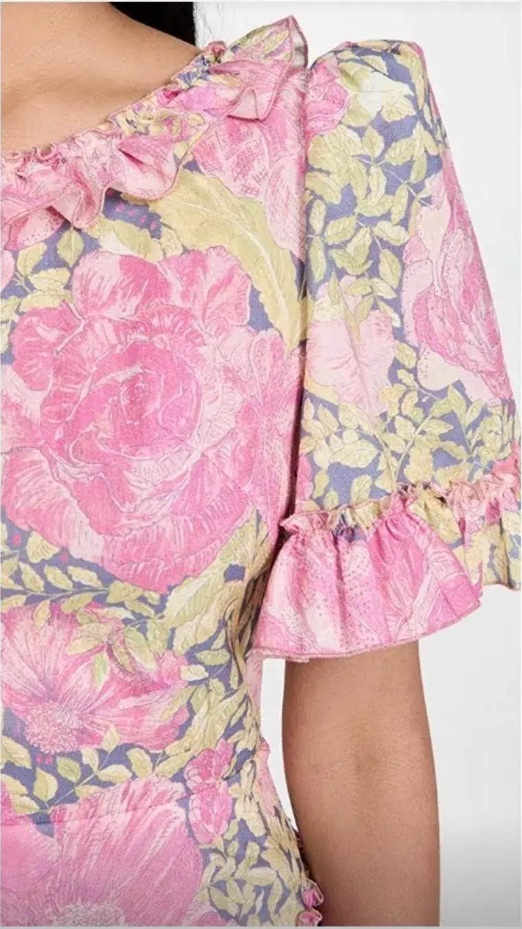 The Vampires Wife Heidi Dress Floral Size 12 - Image 3