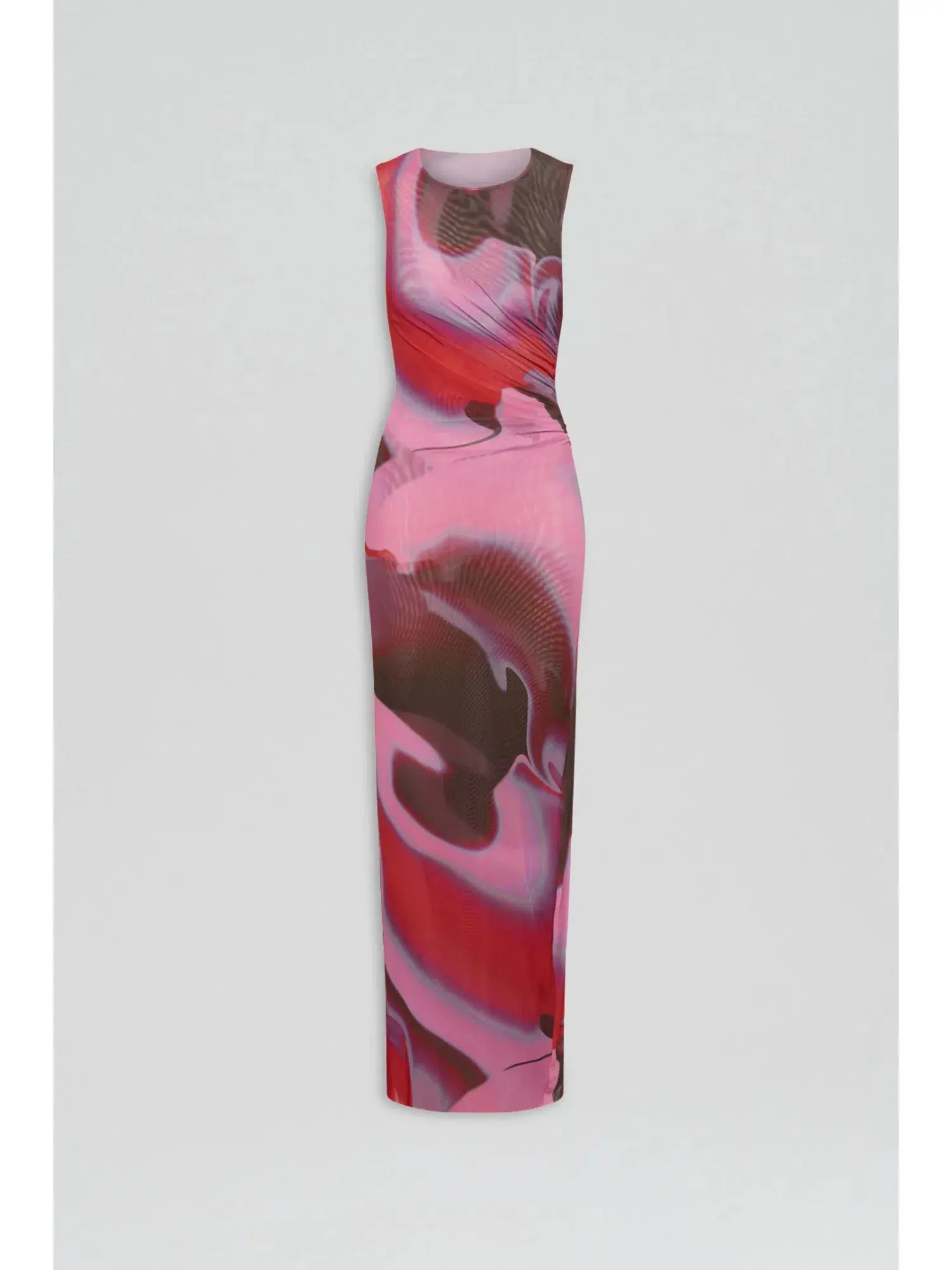 Scanlan Theodore Italian Watercolour Dress Raspberry Pink Size AU 10 - Image 4