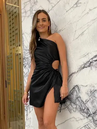 Sonya Moda Nour Mini Dress Black Size 12 / L - Image 3