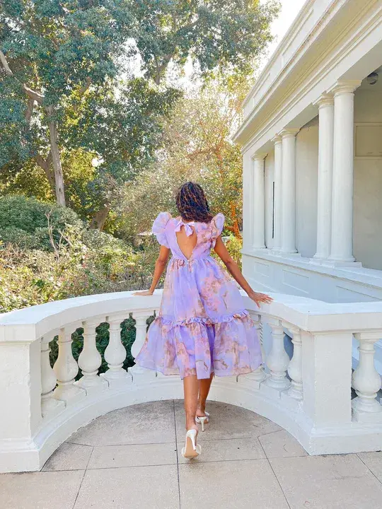 Selkie Venus Dream Girl Dress Purple XS/Au 8 - Image 3
