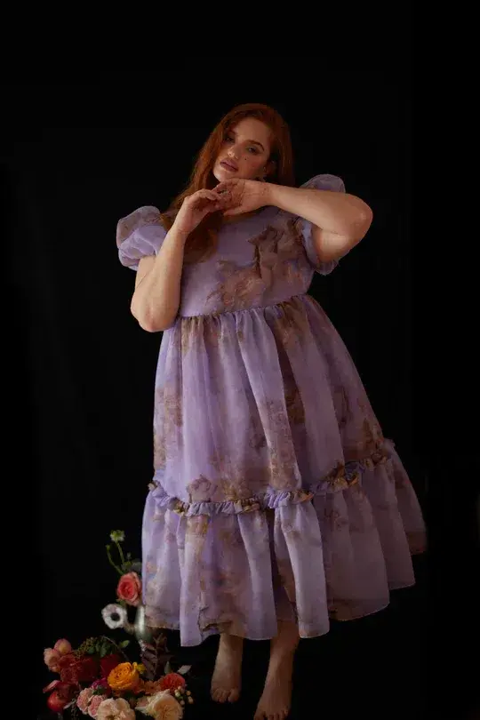 Selkie Venus Dream Girl Dress Purple XS/Au 8 - Image 4