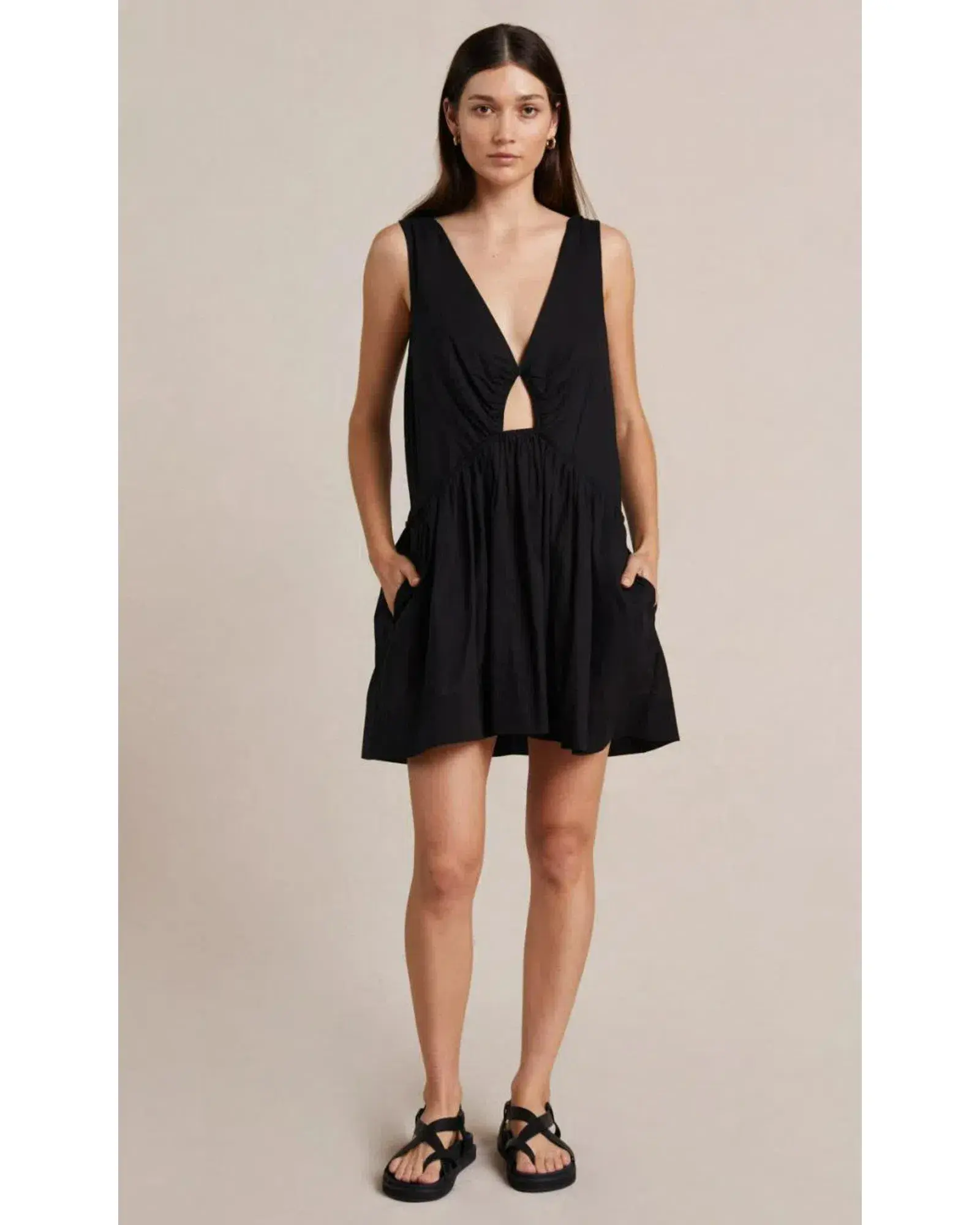 Bec & Bridge Felice Mini Dress Black Size S / AU 8 - Image 1