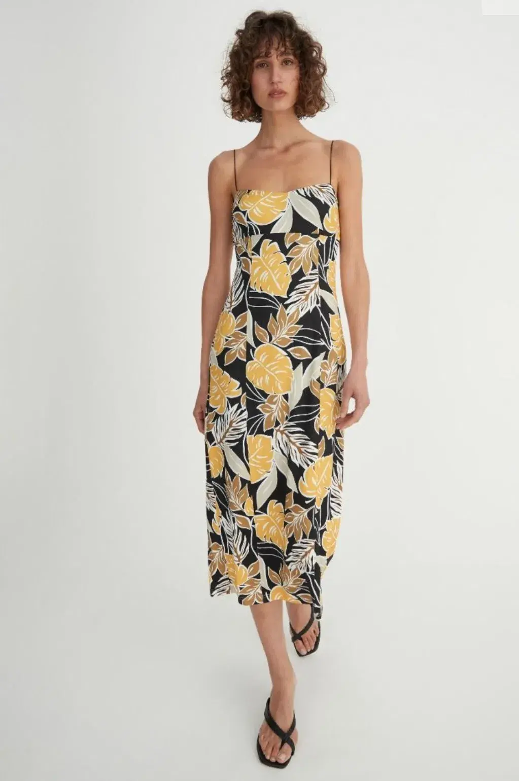 Hansen and Gretel Paloma Midi Dress Print Size M/AU 10 for rent on The Volte - main image