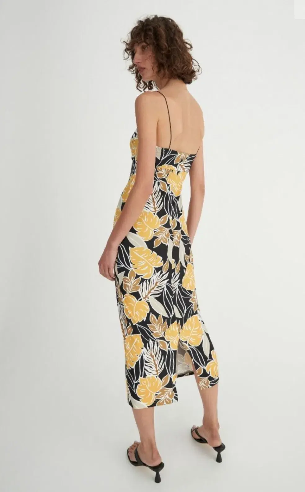 Hansen and Gretel Paloma Midi Dress Print Size M/AU 10 - Image 2