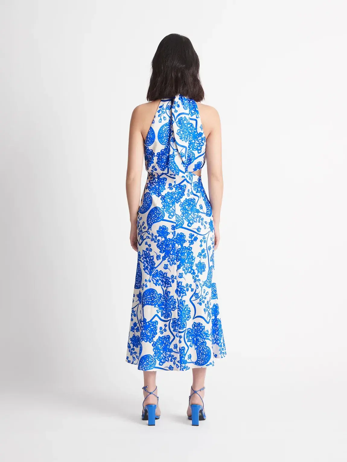 Sheike Cote Dazure Olivia Maxi Dress Print Size 10 - Image 4