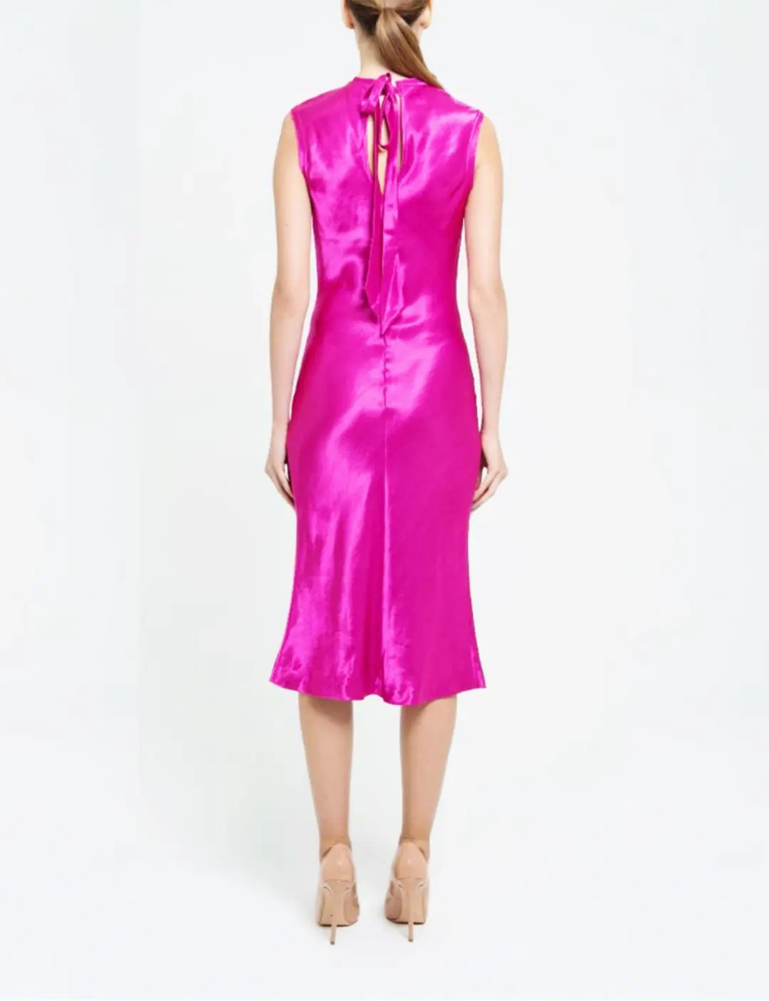 Rebecca Vallance Loren Dress Pink Size 10 for rent on The Volte - main image