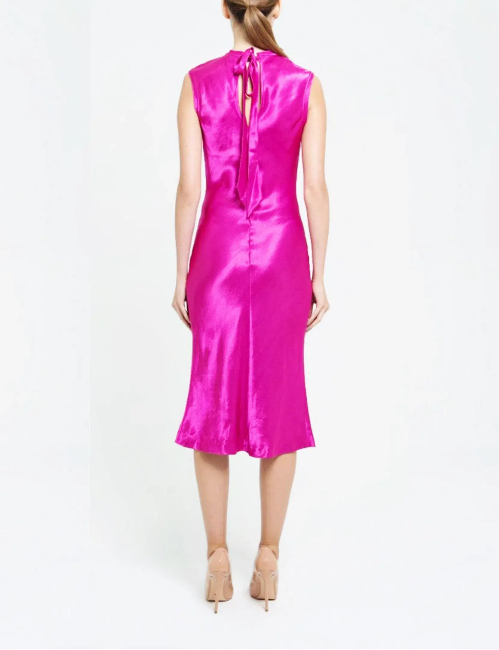 Rebecca Vallance Loren Dress Pink Size 10 - Image 4