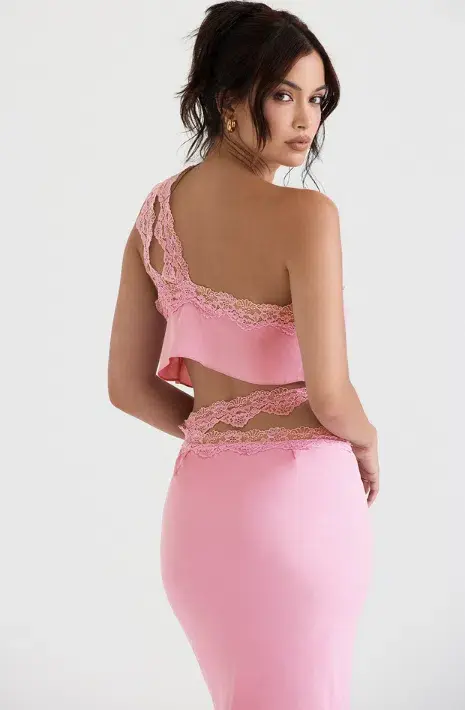 House of CB Mathilda Skirt & Lorena Top Pink Size 8 - Image 2