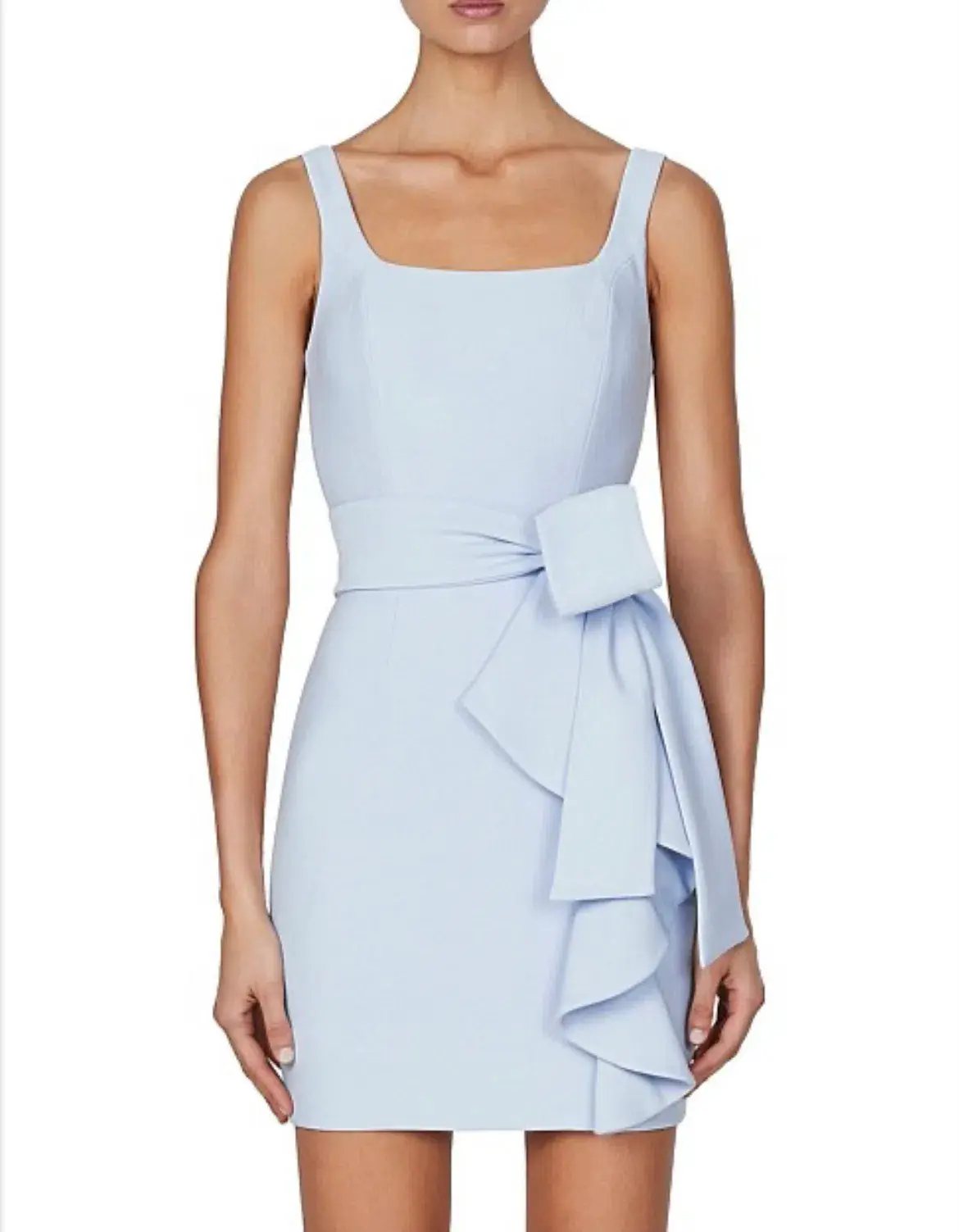 Shona Joy Georgie Tank Mini W. Frill Dree Powder Blue Size AU 12 - Image 1