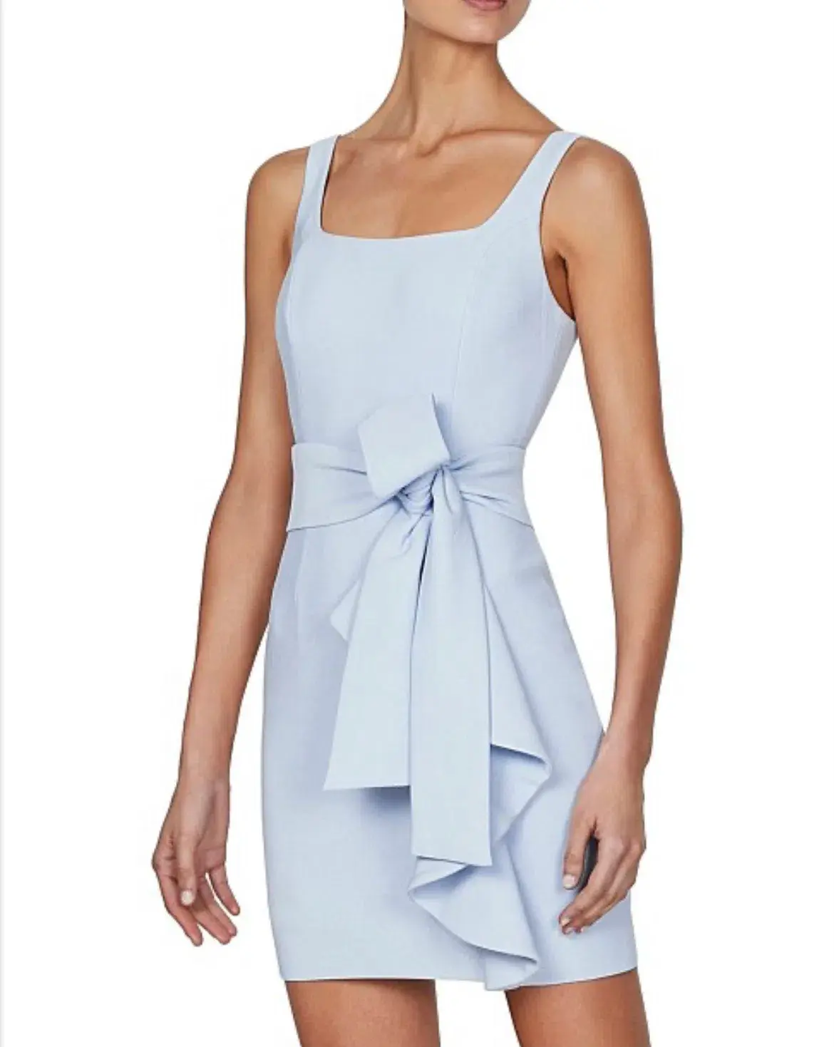 Shona Joy Georgie Tank Mini W. Frill Dree Powder Blue Size AU 12 - Image 3
