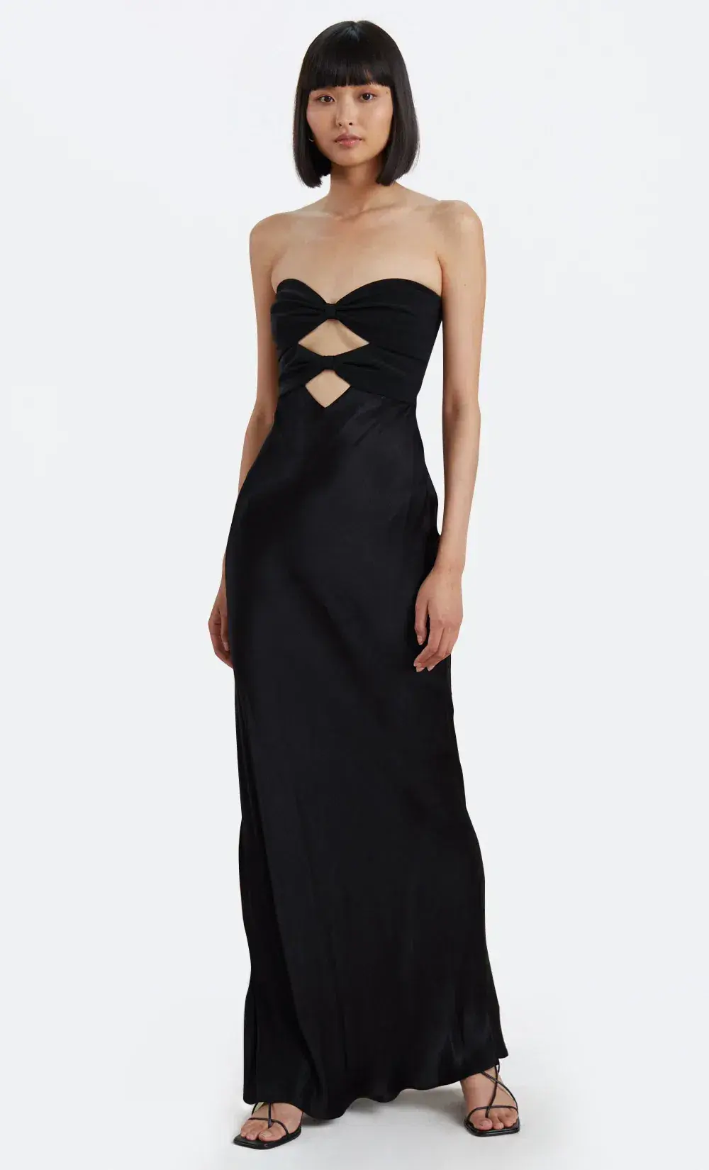 Bec & Bridge Halle Strapless Dress Black Size AU 10 - Image 3