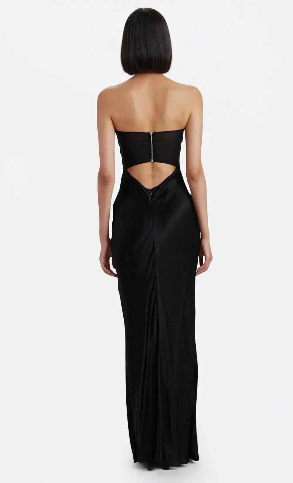 Bec & Bridge Halle Strapless Dress Black Size AU 10 - Image 5