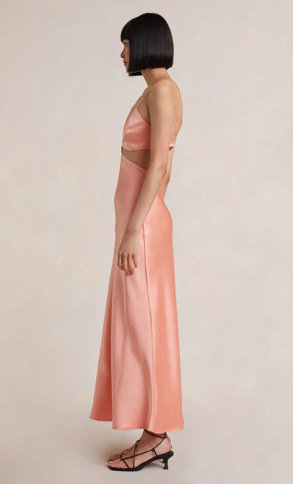 Bec & Bridge Veronique Dress Coral Size AU 8 - Image 2