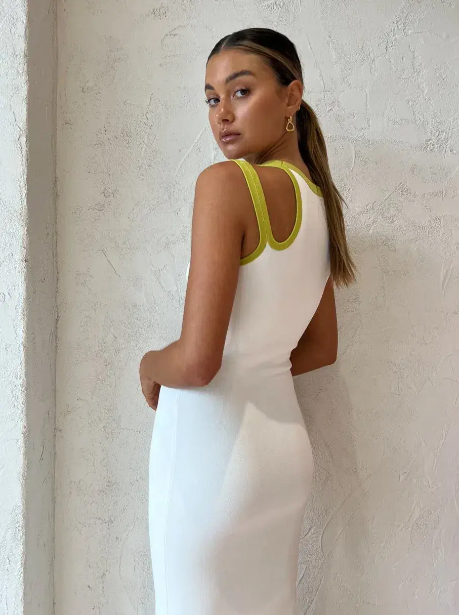 Sir the Label Evalina Dress White Size AU 6 - Image 3