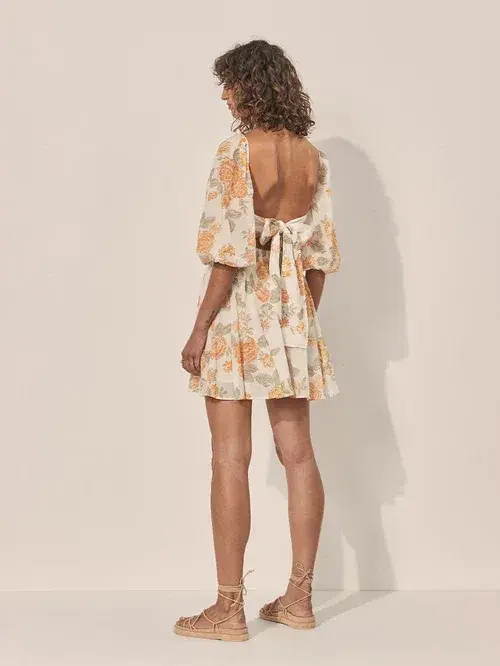 Kivari Blake Mini Floral White Size AU 14 - Image 2