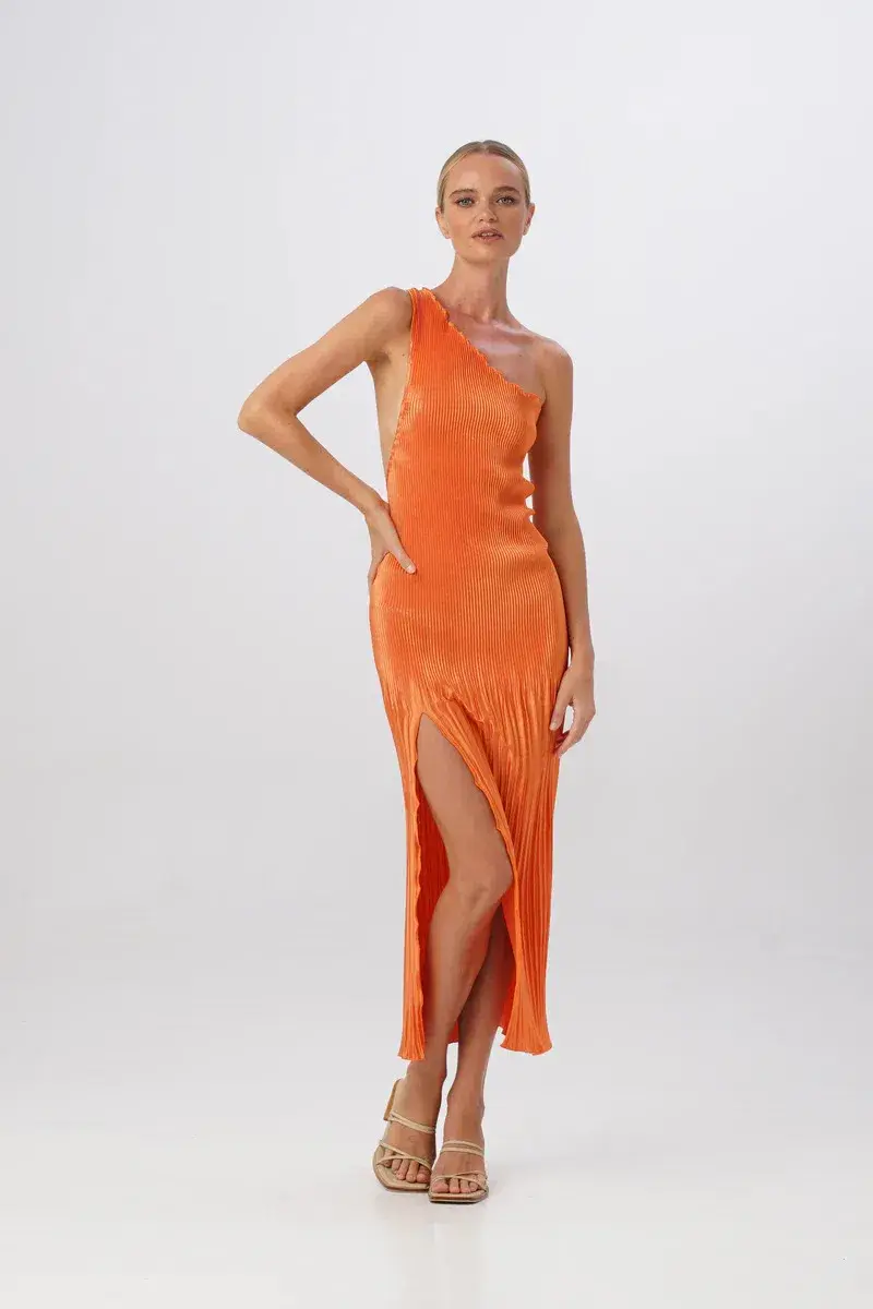 L'Idee Naomi Midi Orange Size AU 6 - Image 1