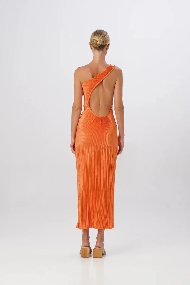 L'Idee Naomi Midi Orange Size AU 6 - Image 2