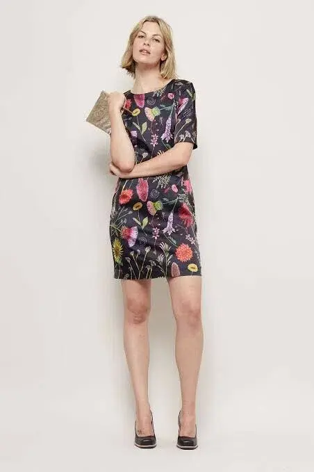 Gorman Black Garden Bed Tee Dress size 10 - Image 1