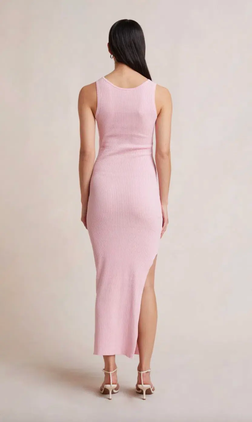BEC & BRIDGE CANDY PINK RIVIERA MIDI DRESS - SIZE 10 AU/6 US (RRP $260) for rent on The Volte - main image