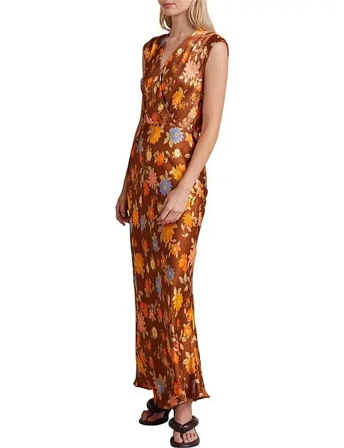 Bec & Bridge Tropical Punch Maxi Dress Print Size AU 6 - Image 3