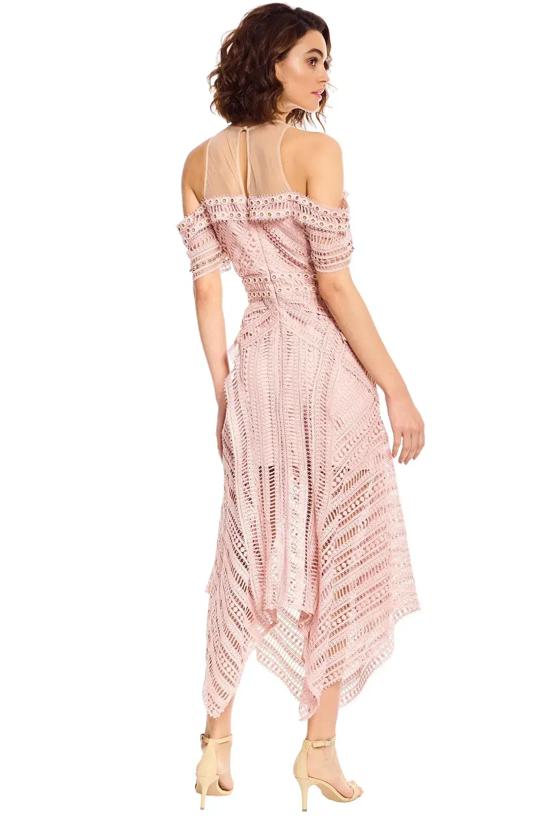 Thurley Sand Dune Dress in Nude Pink Size 10 - Image 4