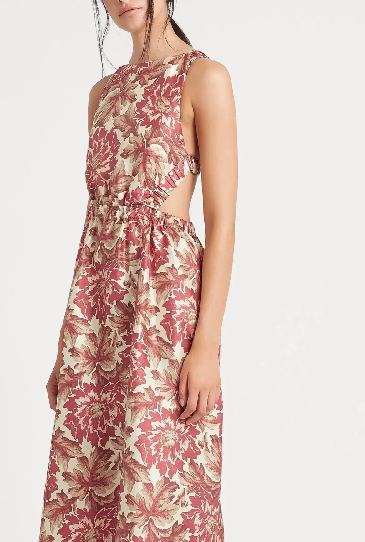 Sir the Label Valetta Maxi Dress Floral Size AU 8 - Image 2