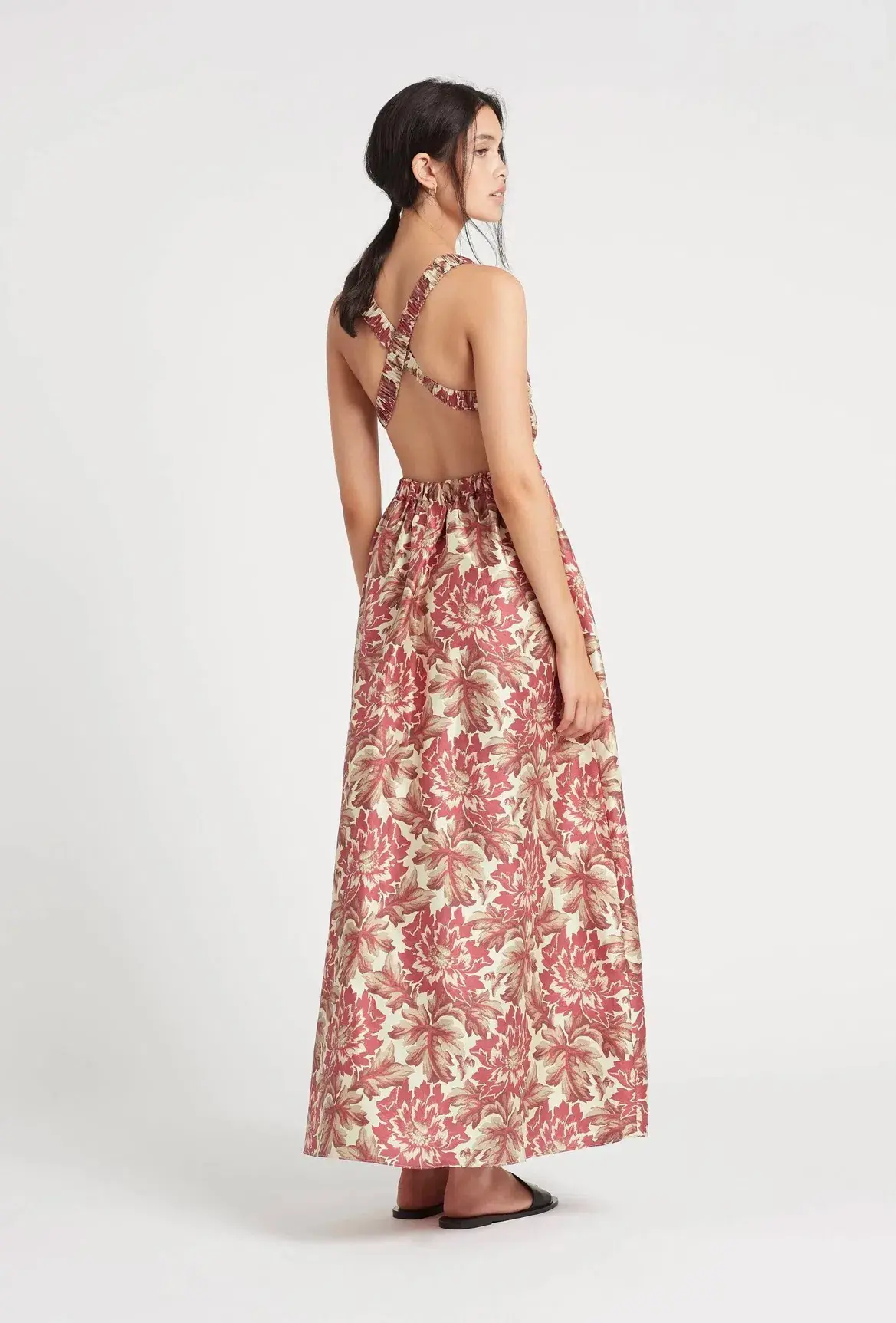 Sir the Label Valetta Maxi Dress Floral Size AU 8 - Image 3
