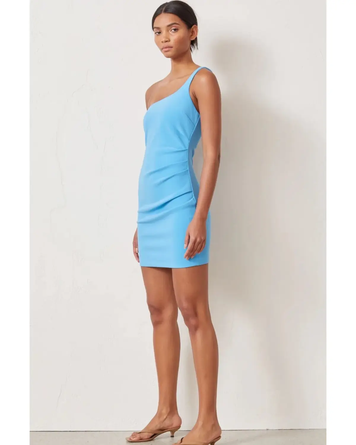 Bec & Bridge Paloma Mini Dress Azure Size AU 6 - Image 2