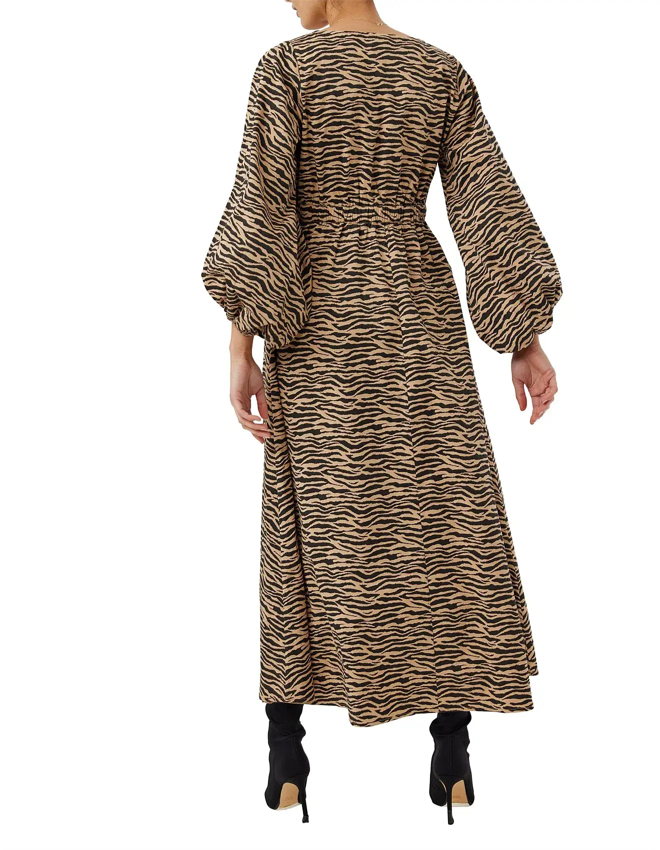 Kinney Paola Dress Brown Size AU 6 - Image 3