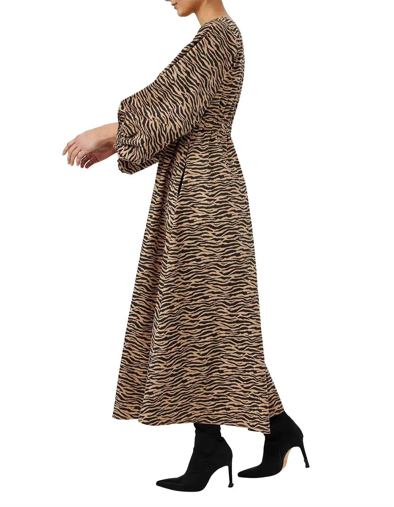 Kinney Paola Dress Brown Size AU 6 - Image 2