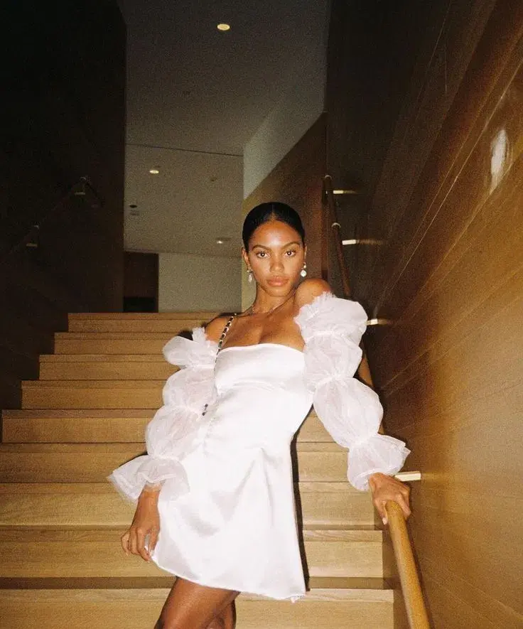 Lurelly White Cloud Dress Size US 6/ AU 10 for rent on The Volte - main image