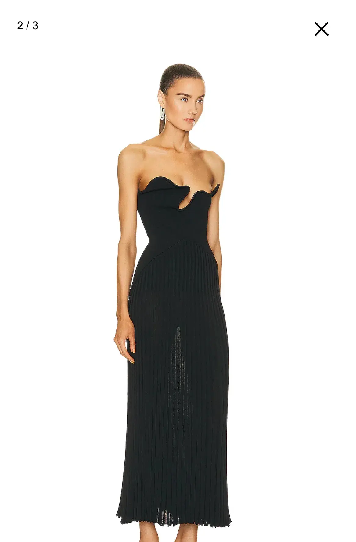 Christopher Esber Sculptured Black Size XS / AU 6 - Image 2