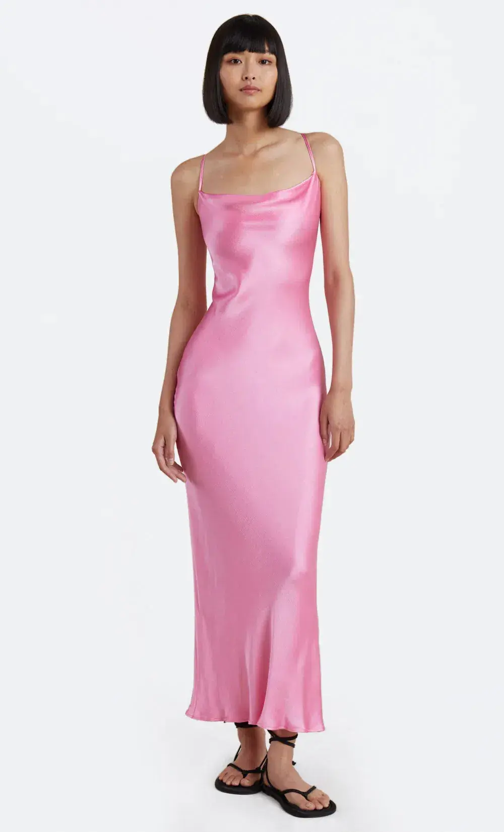 Bec & Bridge Malyka Maxi Dress Pink Size AU 10 - Image 1