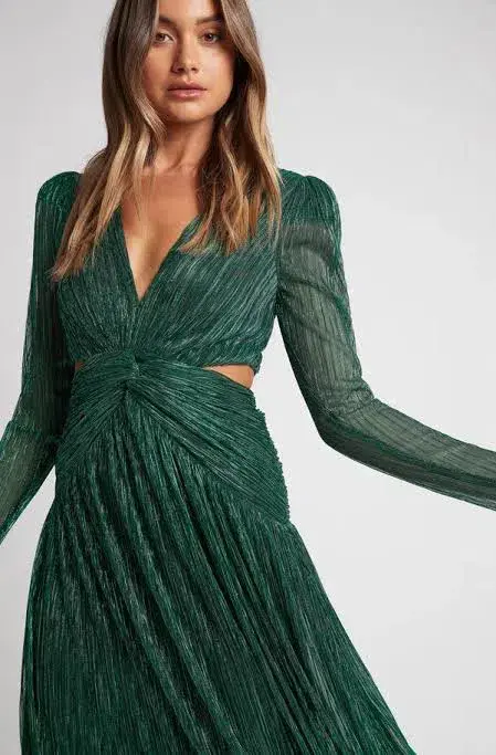 Sheike Millenium Dress Emerald Green Size AU 6 - Image 2