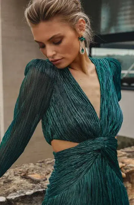 Sheike Millenium Dress Emerald Green Size AU 6 - Image 1